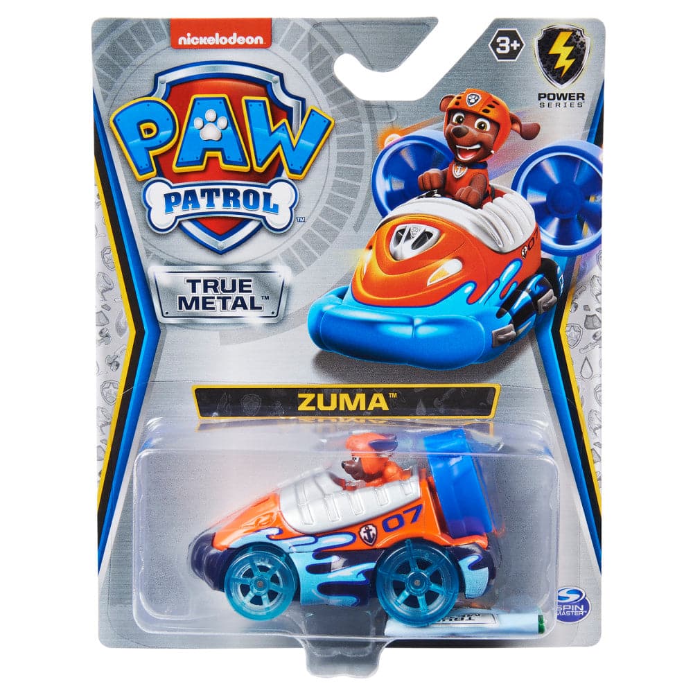 Spin Master-PAW Patrol True Metal 1:55 Scale Die Cast-20131199-Power Series Zuma-Legacy Toys