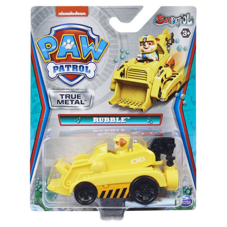 Spin Master-PAW Patrol True Metal 1:55 Scale Die Cast-20131202-Sea Patrol Rubble-Legacy Toys
