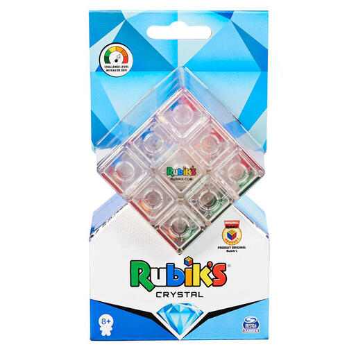 Spin Master-Rubik's 3 x 3 Crystal Cube-6063214-Legacy Toys