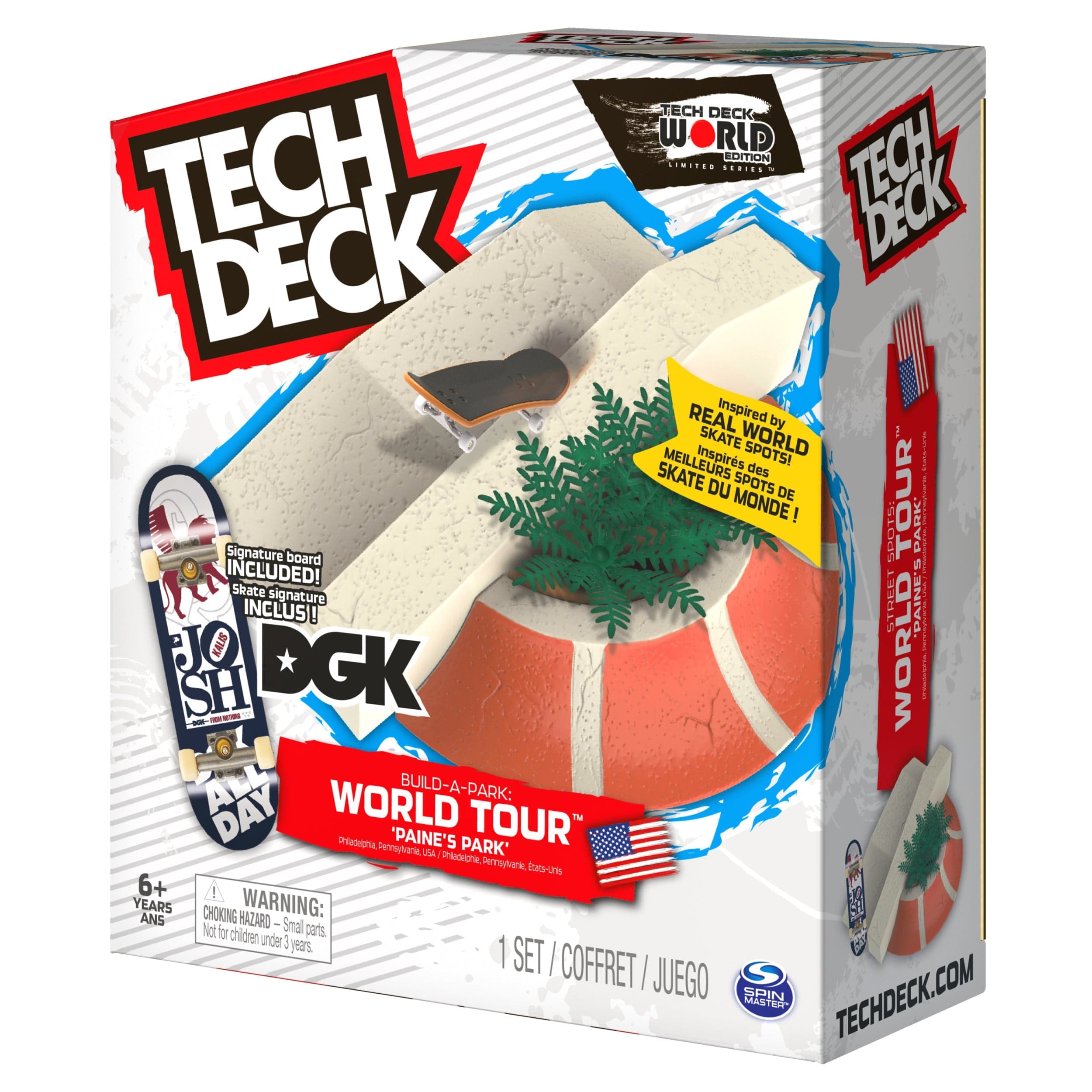 Spin Master-Tech Deck Build a Park Ramps World Tour Assortment-12101-Paine's Park-Legacy Toys