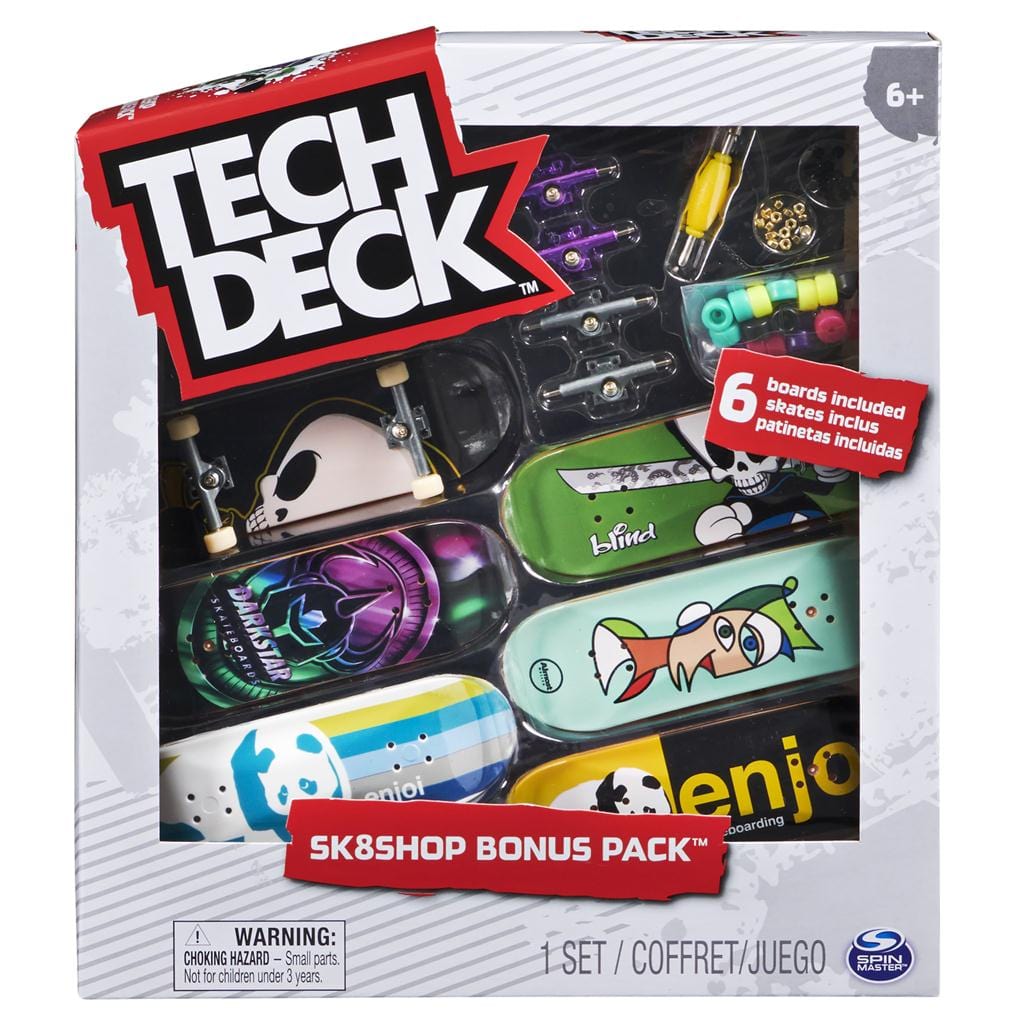 Spin Master-Tech Deck Sk8Shop Bonus Pack-6062867-Legacy Toys