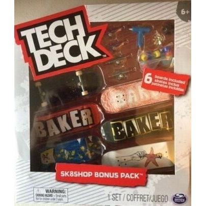 Spin Master-Tech Deck SkateShop Bonus Pack-6028845-Legacy Toys