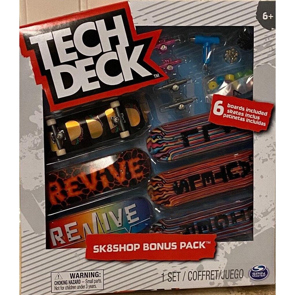 Spin Master-Tech Deck SkateShop Bonus Pack-6028845-Legacy Toys