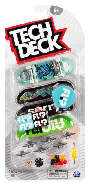Spin Master-Tech Deck Ultra DLX Fingerboard 4-Pack 2023-20136718-Flip-Legacy Toys