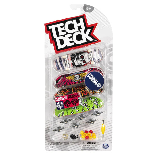Tech Deck, Ultra DLX Fingerboard 4-Pack, Element Skateboards 