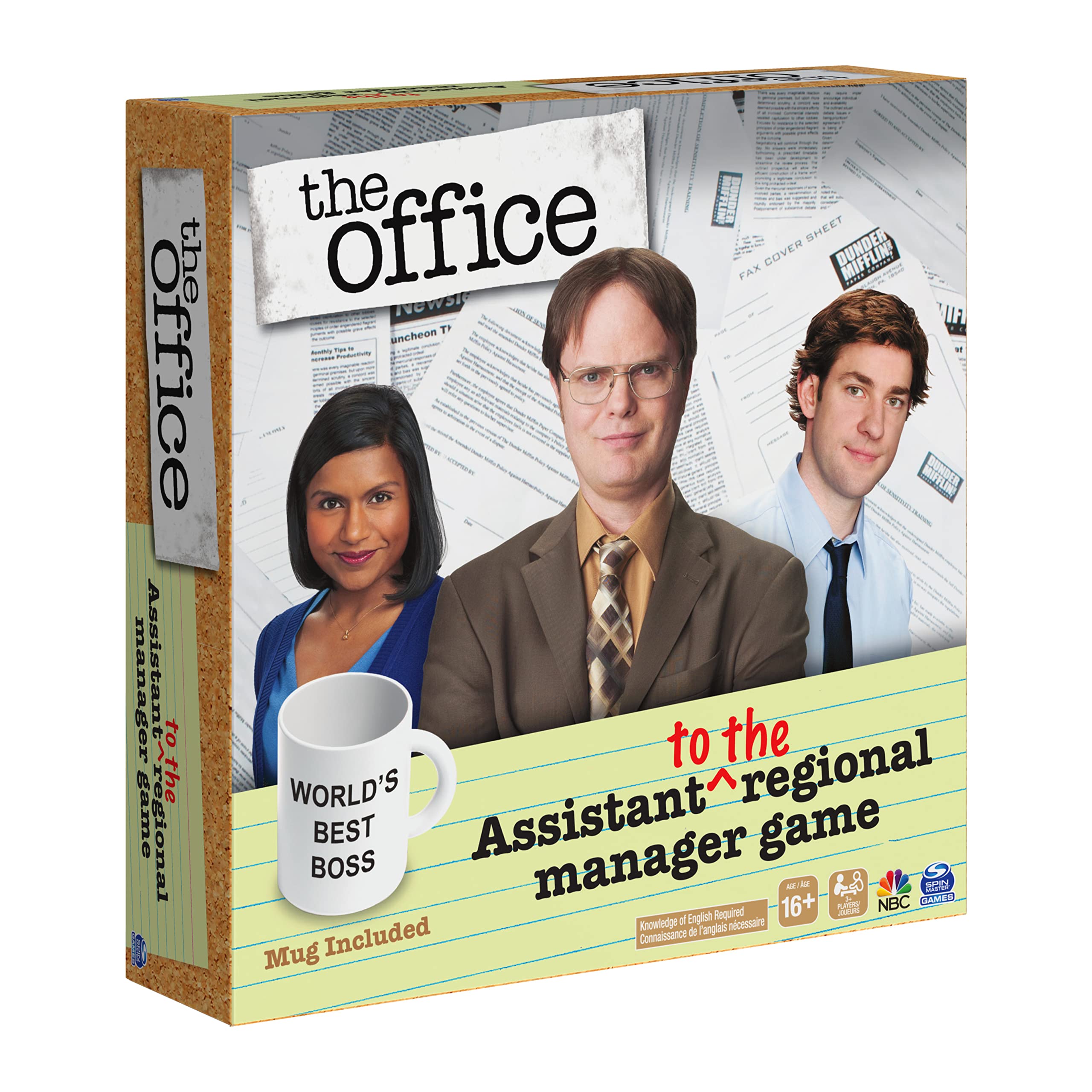 Spin Master-The Office - Assistant to the Regional Manager Board Game-6059092-Legacy Toys