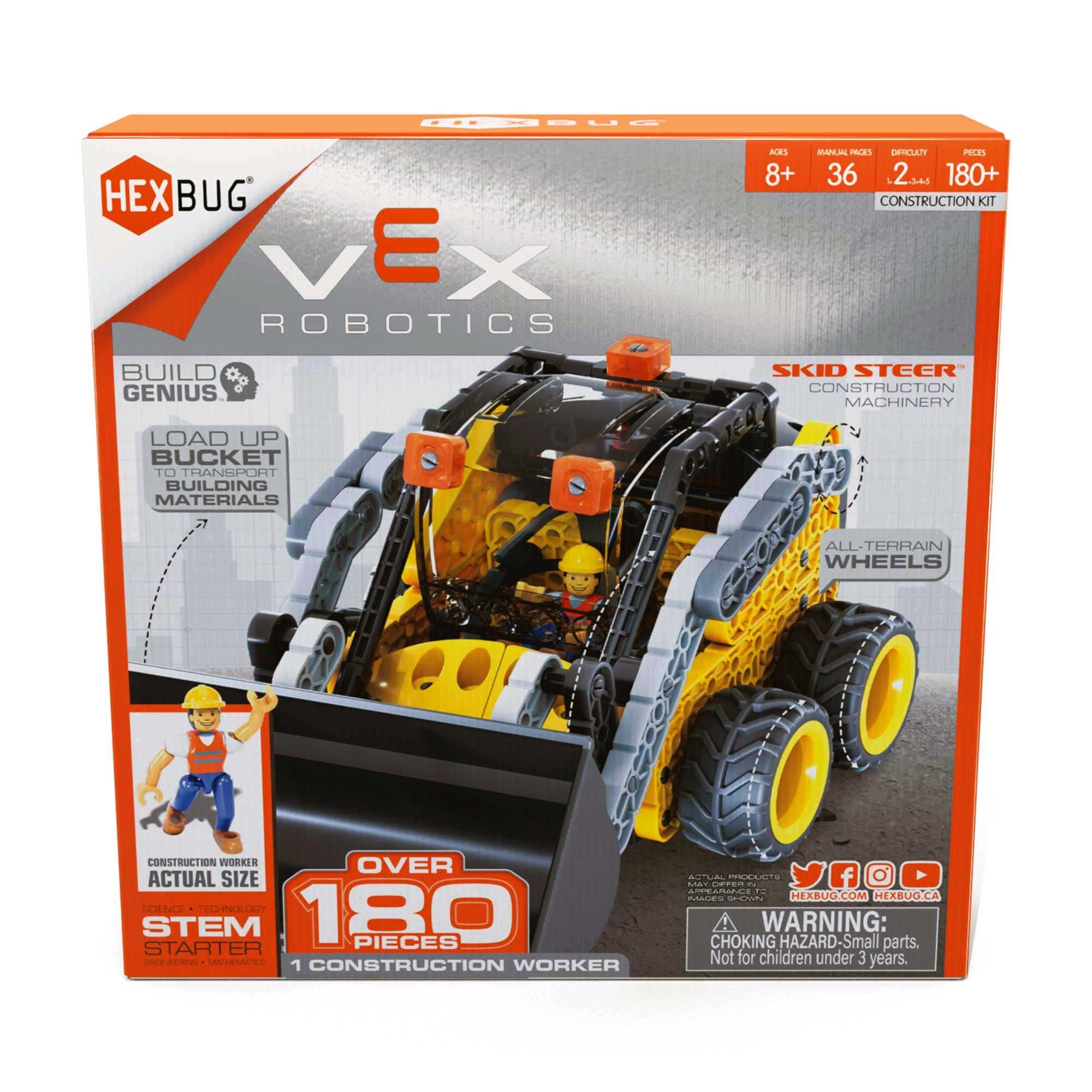 Spin Master-Vex Robotics STEM Skid Steer-406-7606-Legacy Toys