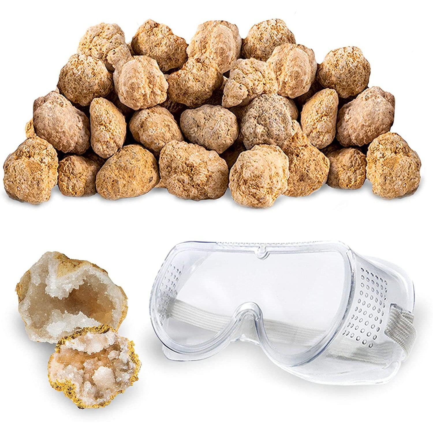 Squire Boone Village-Break Your Own Geodes - Small 1" - 2"-R470A-Legacy Toys