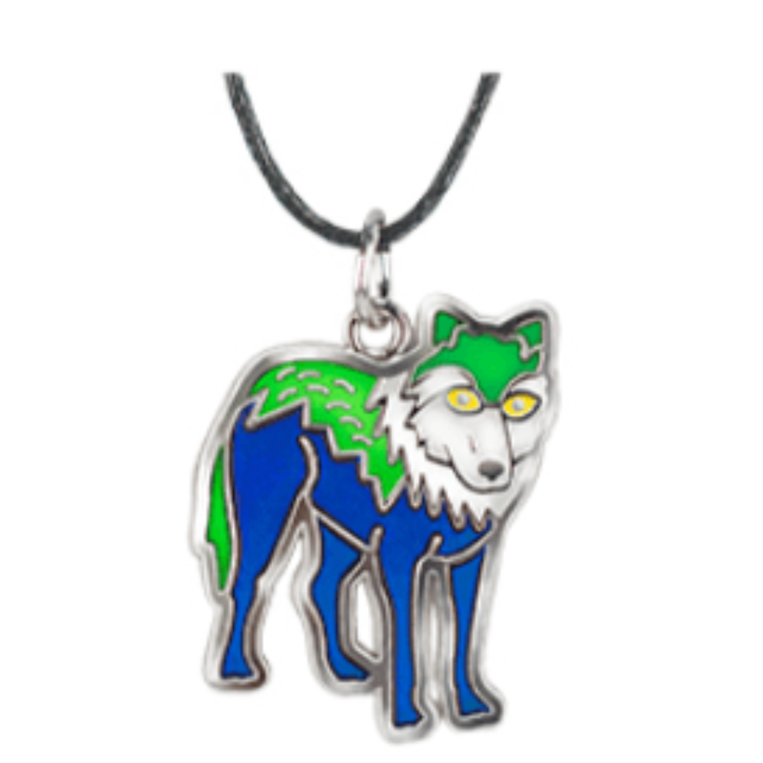 Squire Boone Village-Wildlife Mood Necklace - Wolf-RFN137-Legacy Toys