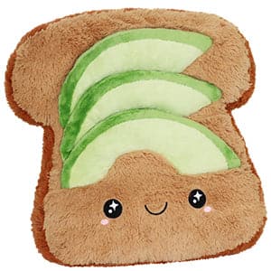 Squishable-Comfort Food - 15" Avocado Toast-SQU-106251-Legacy Toys