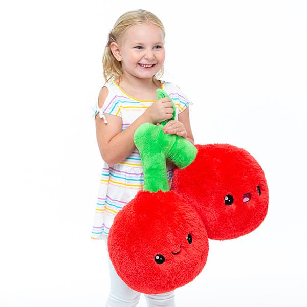 Squishable-Comfort Food - 15" Cherries-SQU-111576-Legacy Toys