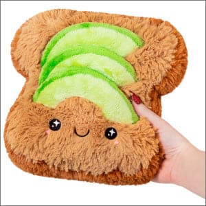 Squishable-Comfort Food - 7" Mini Avocado Toast-SQU-110159-Legacy Toys
