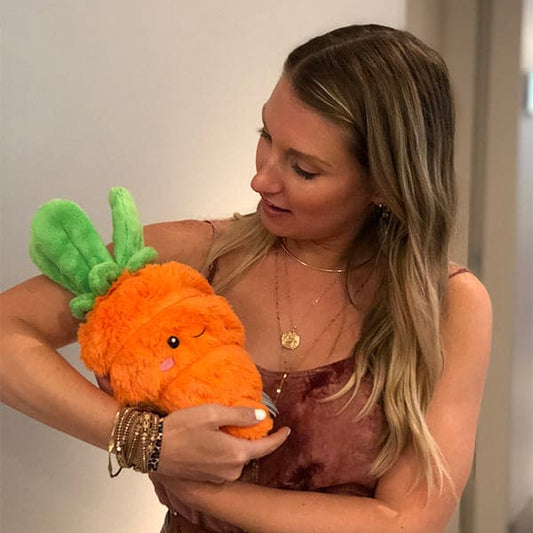 Squishable-Comfort Food - 7" Mini Carrot-SQU-106152-Legacy Toys