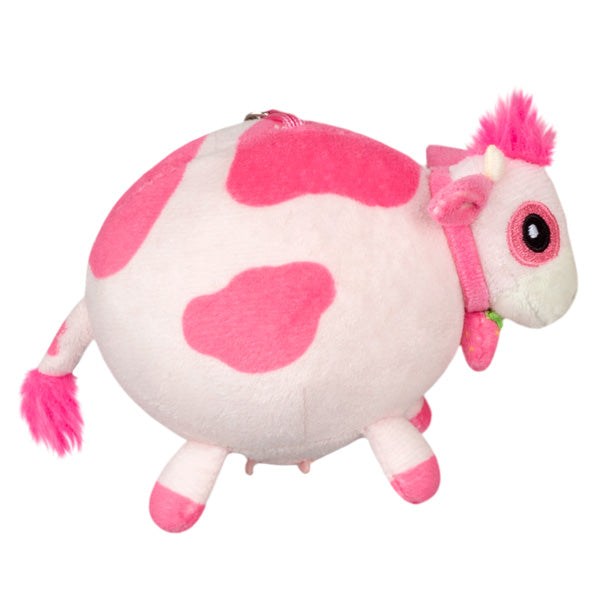 Squishable-Micro Squishables - 3" Strawberry Cow-115741-Legacy Toys