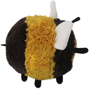 Squishable-Mini Squishables - 7" Fuzzy Bumblebee-101782-Legacy Toys