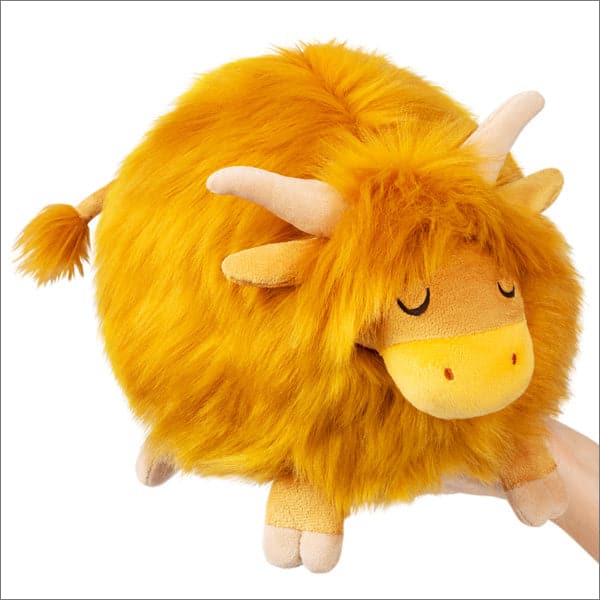 Squishable-Mini Squishables - 7" Highland Cow-114270-Legacy Toys