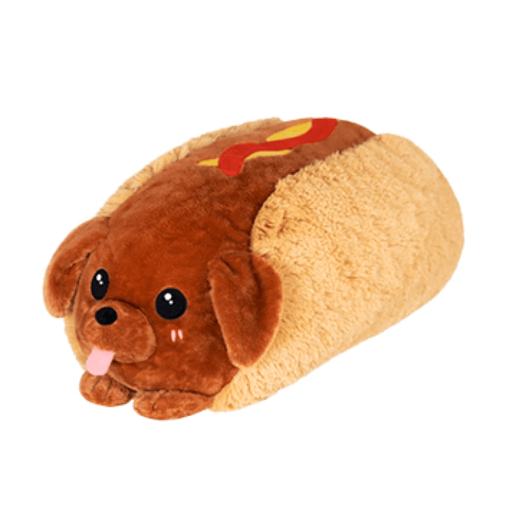 Squishable-Snugglemi Snackers - 5" Dachshund Hot Dog-SQU-112801-Legacy Toys