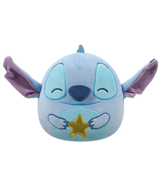 Squishmallows-Squishmallows 8" Disney Stitch Plush-SQDI00362-Stitch with Star-Legacy Toys