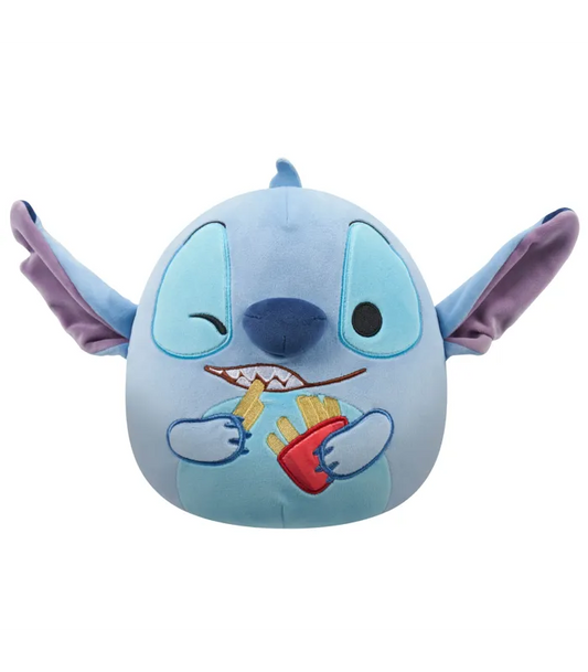 Squishmallows-Squishmallows 8" Disney Stitch Plush-SQDI00363-Stitch with French Fries-Legacy Toys