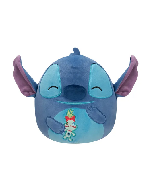Squishmallows-Squishmallows 8" Disney Stitch Plush-SQDI00364-Stitch with Scrump-Legacy Toys