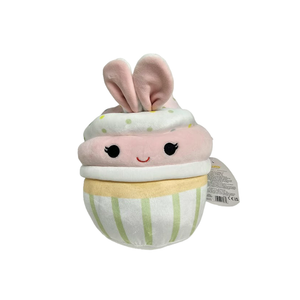 Squishmallow 8 Inch Aligail the Cupcake with Ears Easter Plush Toy