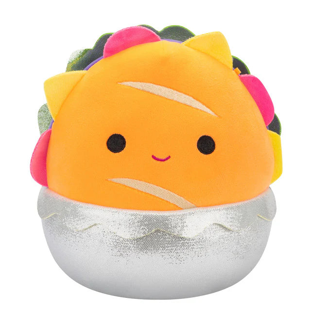 Squishmallows-Squishmallows 8" Neon Junk Food Plush-SQCR06228-Iker the Hoagie Sandwich-Legacy Toys