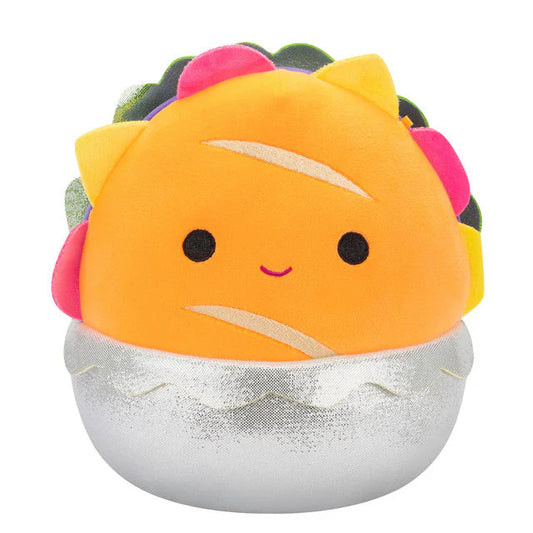 Squishmallows-Squishmallows 8" Neon Junk Food Plush-SQCR06228-Iker the Hoagie Sandwich-Legacy Toys