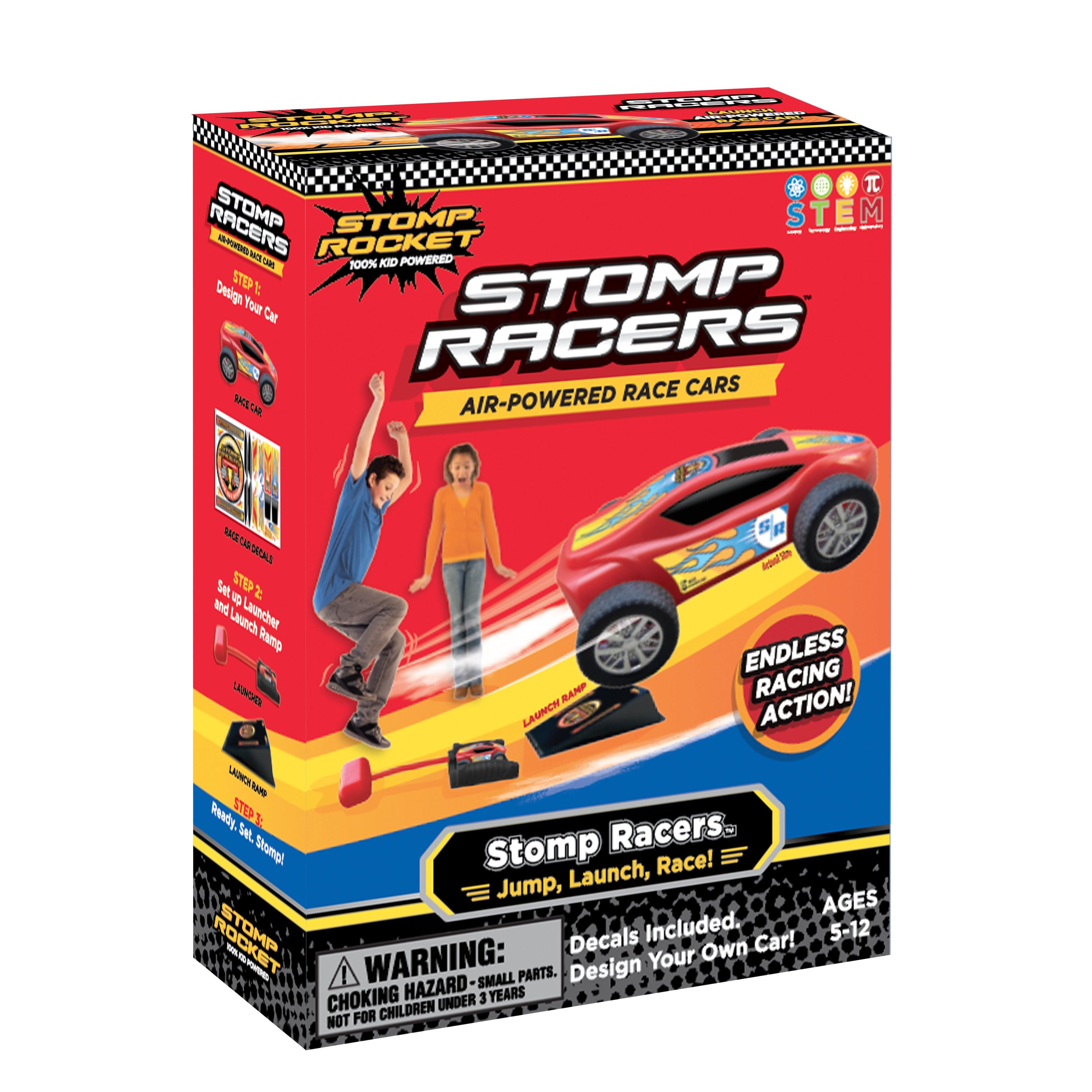 Stomp Rockets-Stomp Racer-60200-Legacy Toys