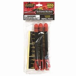 Stomp Rockets-Stomp Rocket Extreme Refill Pack - Includes 3 Extreme Rockets-11572-Legacy Toys