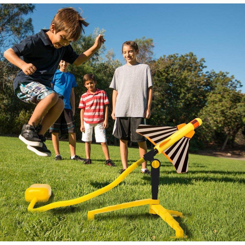 Stomp Rockets-Stomp Rocket Stunt Plane-40000-Legacy Toys