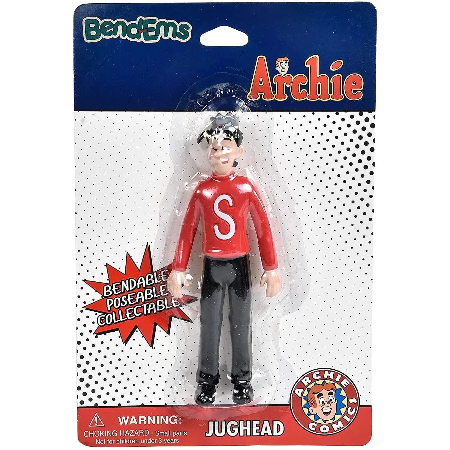 Sunny Days-Bend-Ems - Archie Comics Jughead Bendable Action Figure-201974-Legacy Toys
