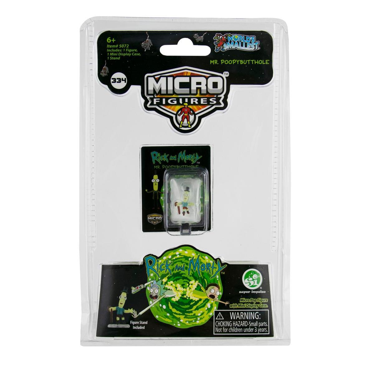 Super Impulse-World’s Smallest Rick and Morty Micro Figures-SUP5072-Legacy Toys