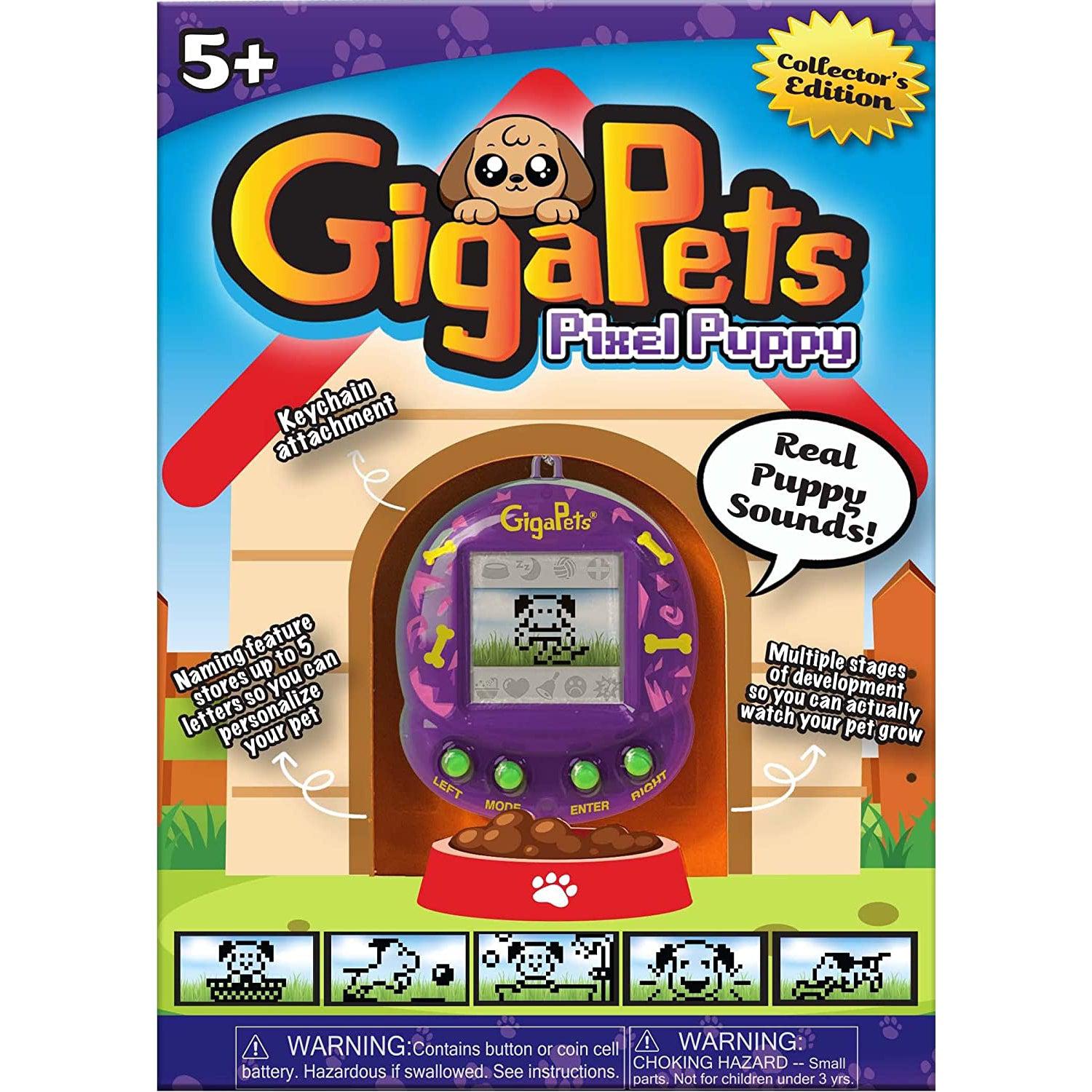 Tangle-Giga Pets Collector’s Edition Nostalgic 90s Toy, 3D Pet Puppy-TST-1033-Legacy Toys