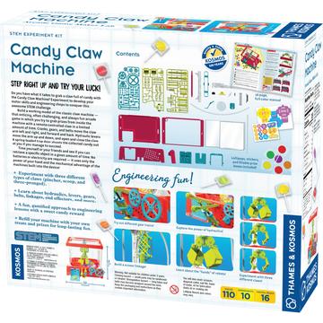 Thames & Kosmos-Candy Claw Machine - Arcade Game Maker Lab-550103-Legacy Toys