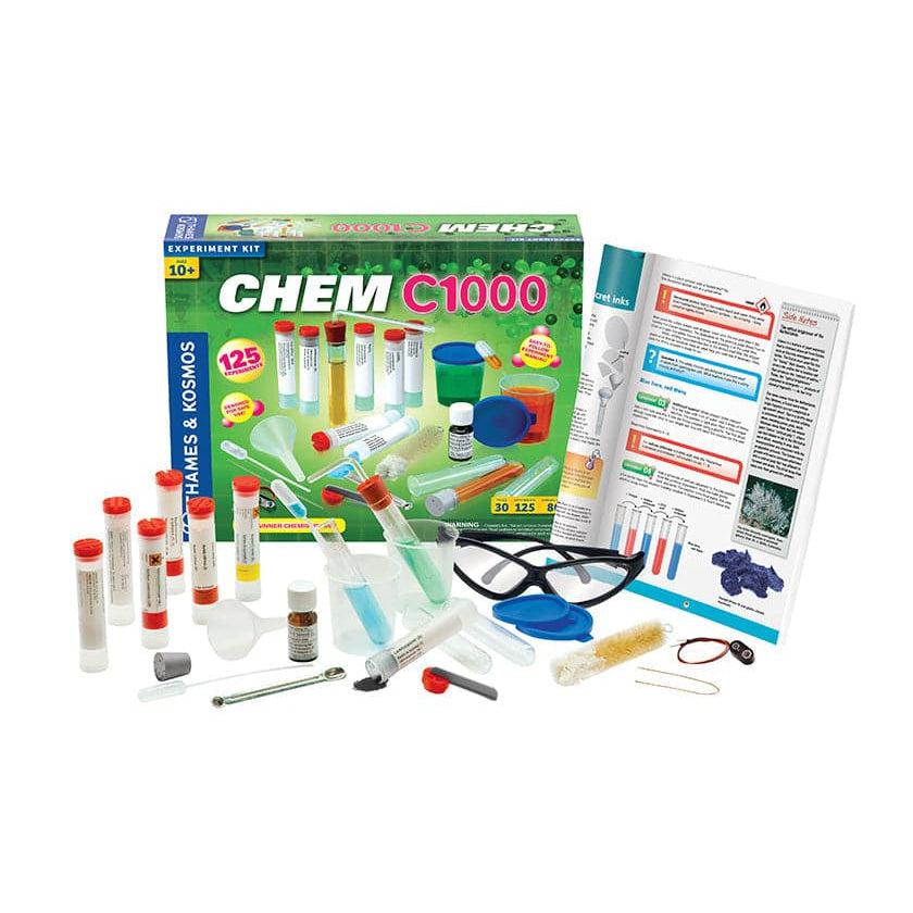 Thames & Kosmos-CHEM C1000 Chemistry Set-640118-Legacy Toys