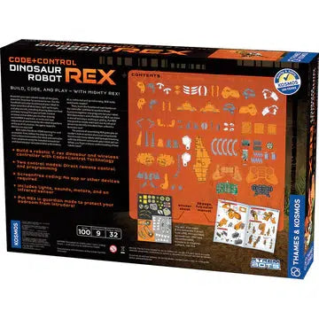 Thames & Kosmos-Code+Control Dinosaur Robot: REX-620397-Legacy Toys