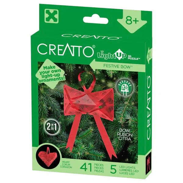 Thames & Kosmos-Creatto Holiday Classics-888019FB-Festive Bow-Legacy Toys