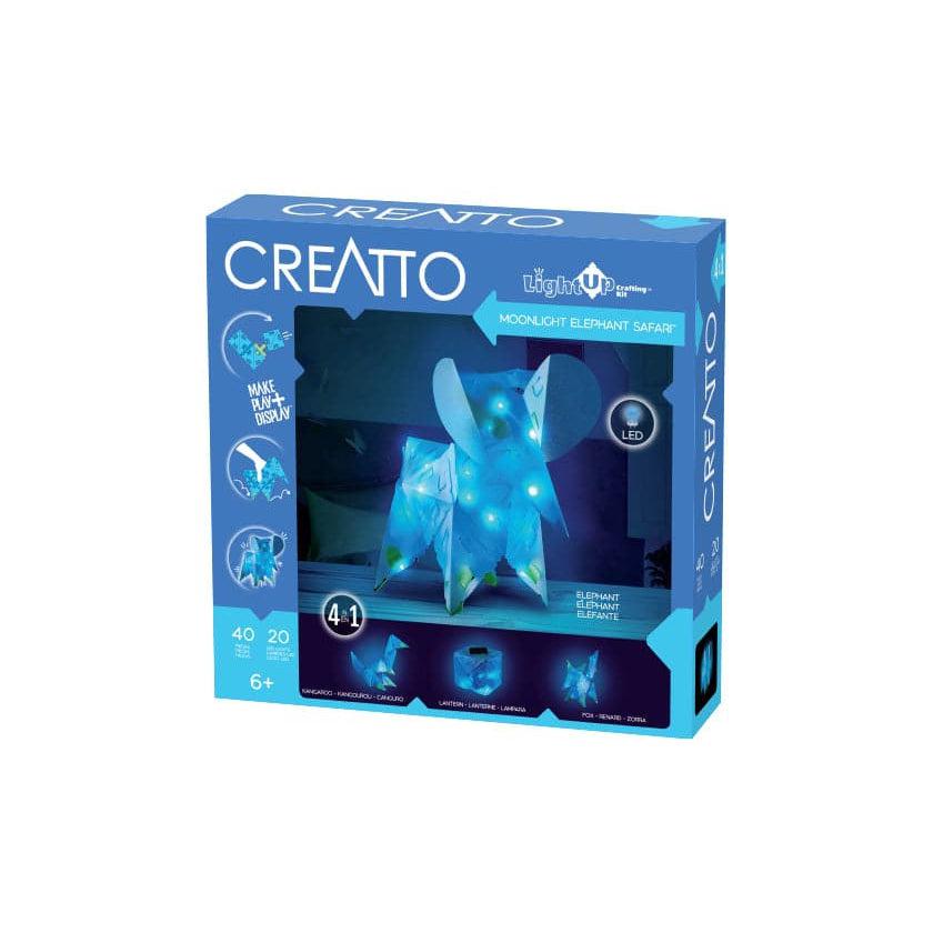 Thames & Kosmos-Creatto: Moonlight Elephant Safari-888001-Legacy Toys