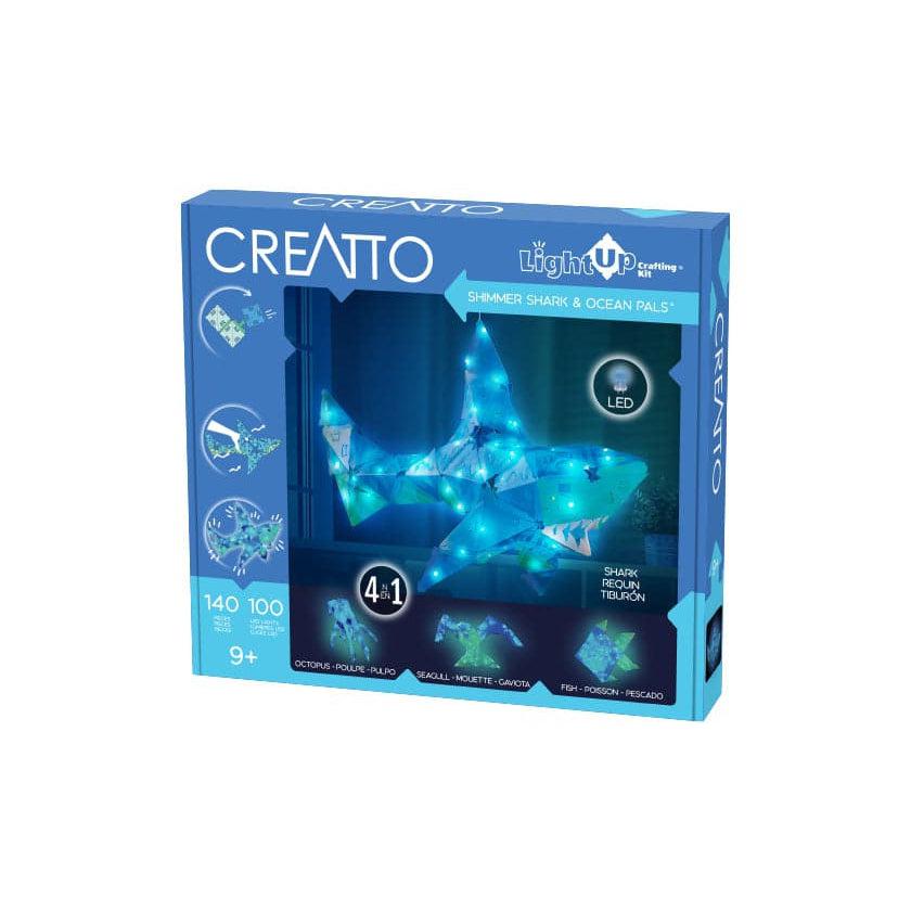 Thames & Kosmos-Creatto: Shimmer Shark & Ocean Pals-888004-Legacy Toys