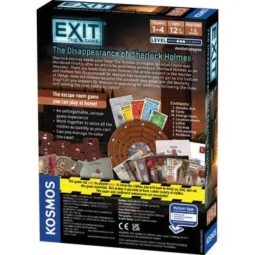 Thames & Kosmos-EXIT: The Game - The Disappearance of Sherlock Holmes-692866-Legacy Toys