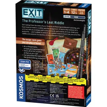 Thames & Kosmos-EXIT: The Game - The Professor's Last Riddle-692864-Legacy Toys