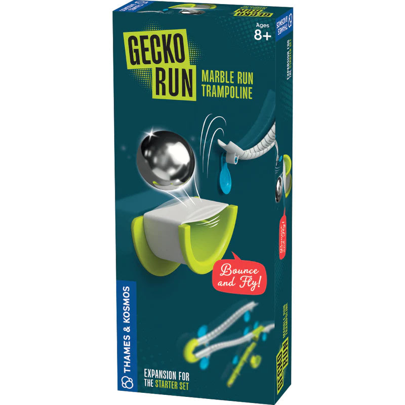 Thames & Kosmos-Gecko Run: Marble Run Trampoline Expansion Pack-550202-Legacy Toys