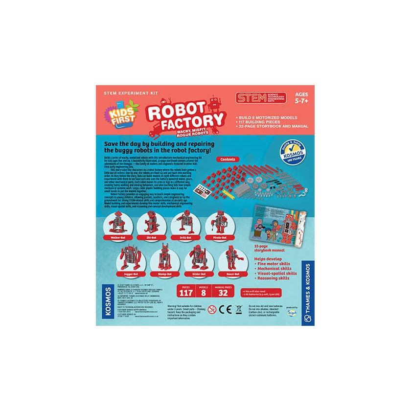 Thames & Kosmos-Kids First Robot Factory: Wacky, Misfit, Rogue Robots-567016-Legacy Toys