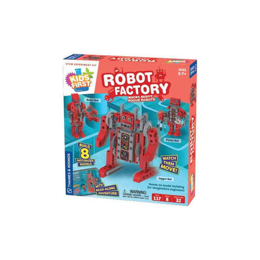 Thames & Kosmos-Kids First Robot Factory: Wacky, Misfit, Rogue Robots-567016-Legacy Toys