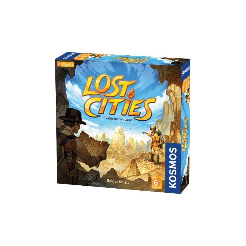 Thames & Kosmos-Lost Cities - Card Game - With 6th Expedition-691821-Legacy Toys