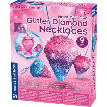 Thames & Kosmos-Make Your Own Glitter Diamond Necklace-551107-Legacy Toys