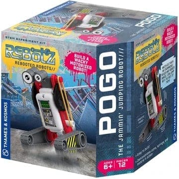 Thames & Kosmos-ReBotz: Pogo - The Jammin' Jumping Robot-552002-Legacy Toys