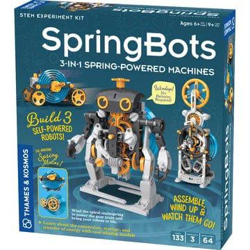 Thames & Kosmos-SpringBots: 3-in-1 Spring-Powered Robots-550038-Legacy Toys