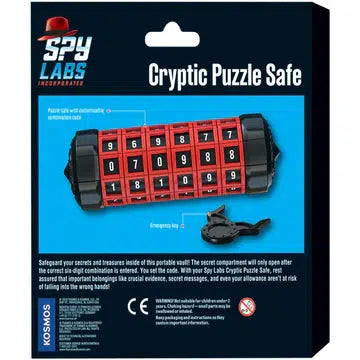 Thames & Kosmos-Spy Labs: Cryptic Puzzle Safe-548007-Legacy Toys