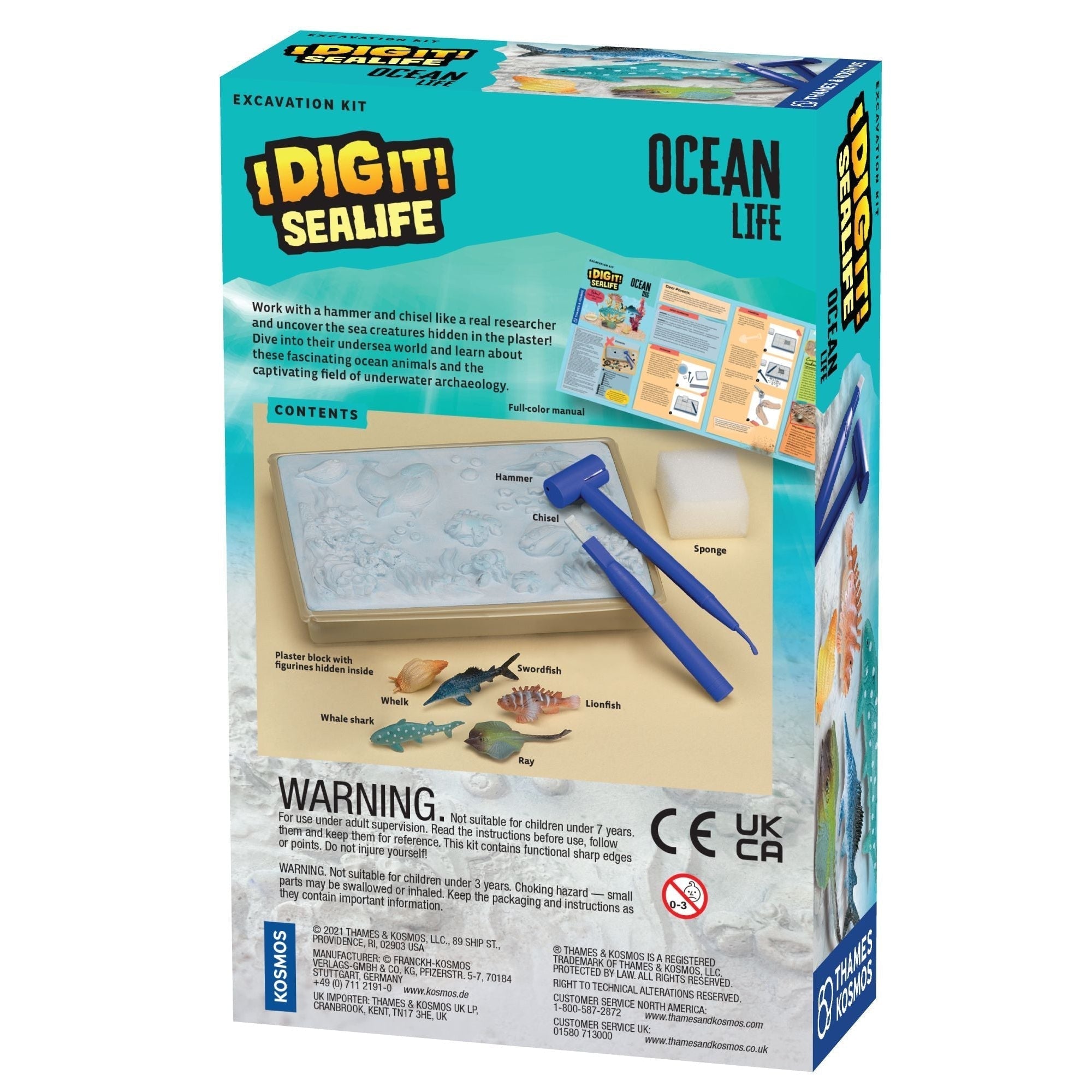 Thames & Kosmos-Thames & Kosmos I Dig It! Sealife - Ocean Life-657537-Legacy Toys